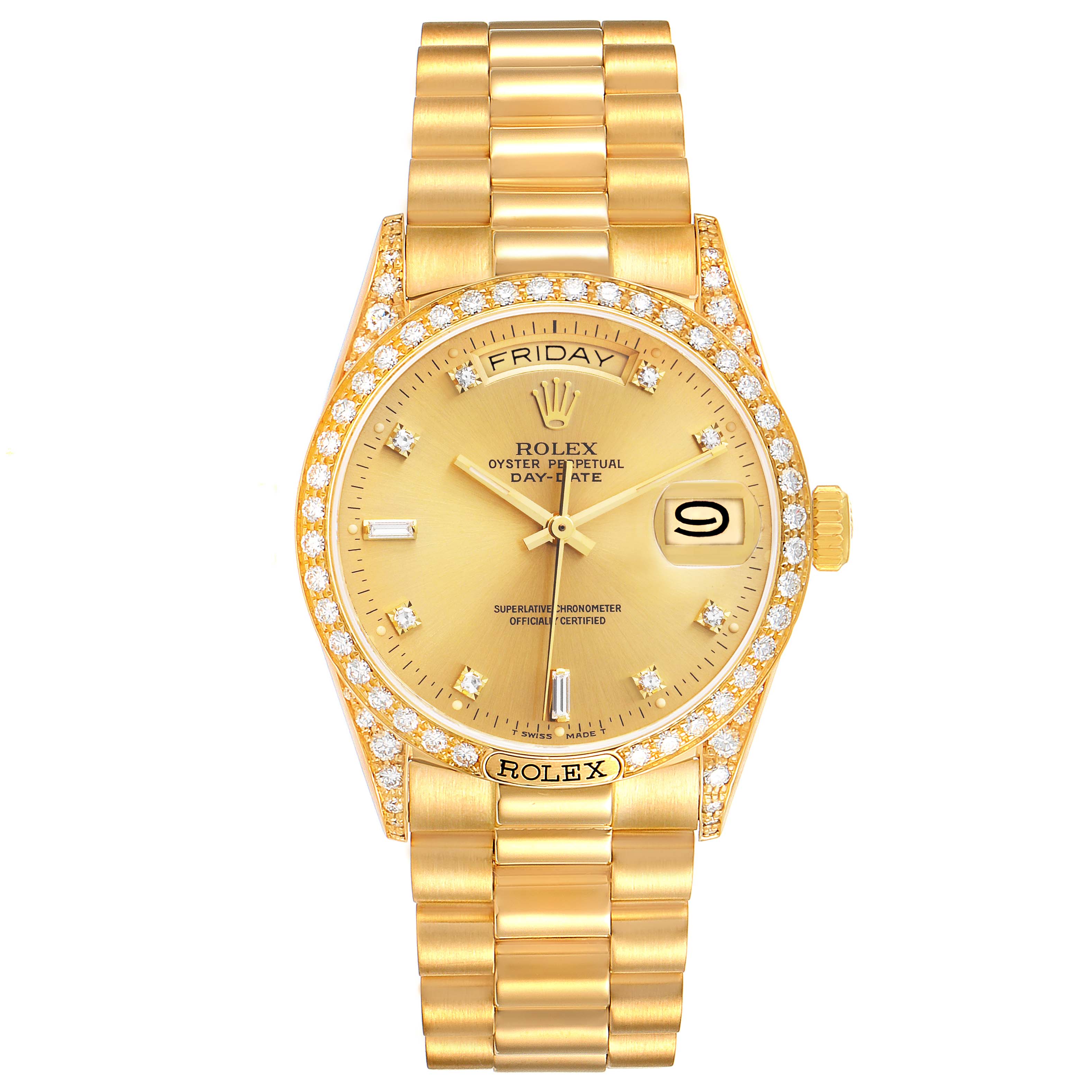 Rolex President Yellow Gold 18138 | Stock 47245 | SwissWatchExpo