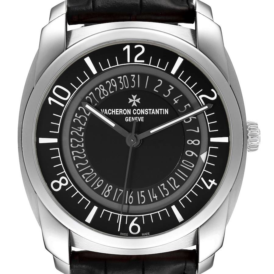 Vacheron Constantin Quai De L'ile Date Steel Mens Watch 4500S SwissWatchExpo