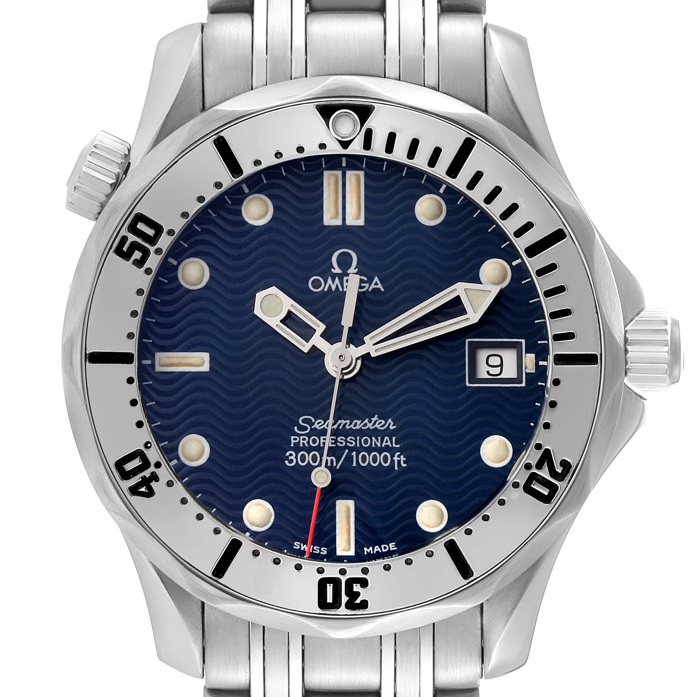 Omega Seamaster 300m Midsize 36mm Steel Mens Watch 2562.80.00