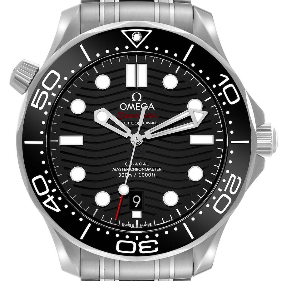 Omega Seamaster Diver 300M Steel Mens Watch 210.30.42.20.01.001 Card SwissWatchExpo