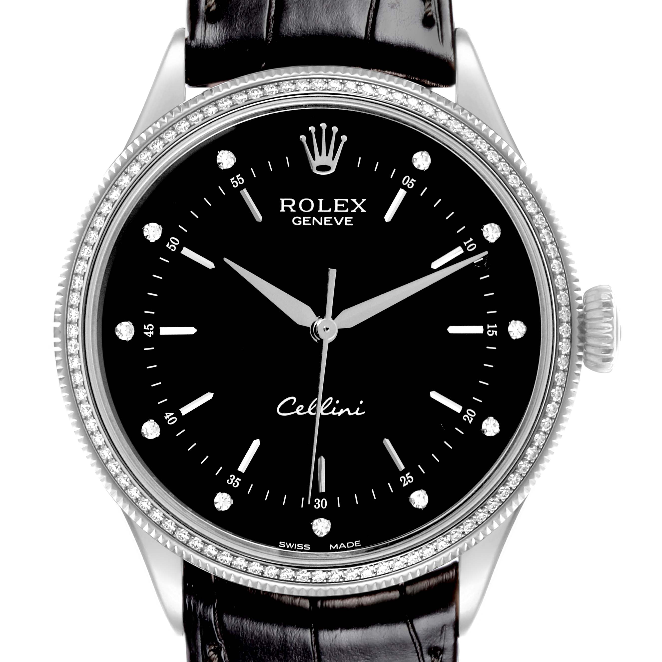 Rolex Cellini White Gold 50609 | Stock 64808 | SwissWatchExpo