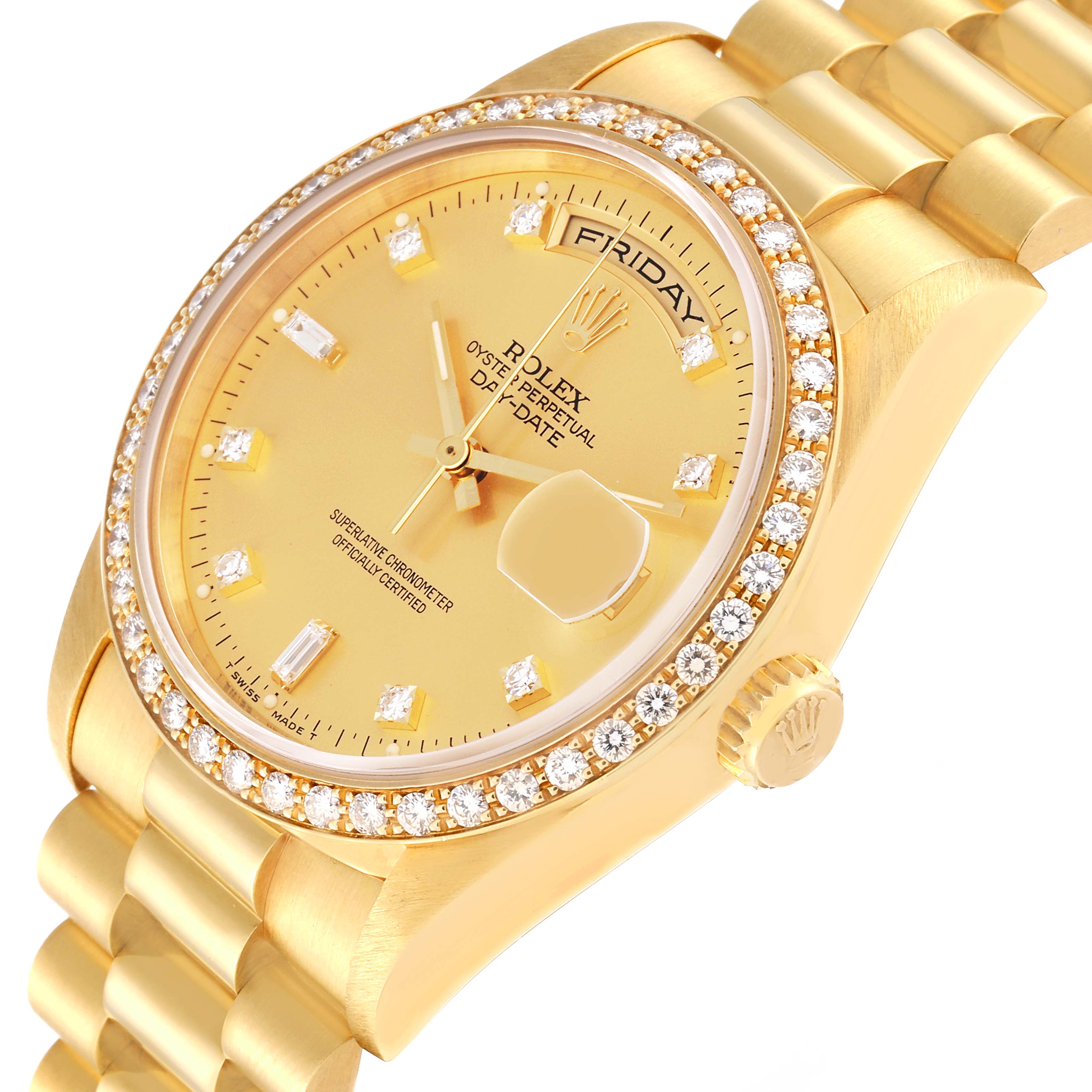 Rolex President Yellow Gold 18348 | Stock 56238 | SwissWatchExpo