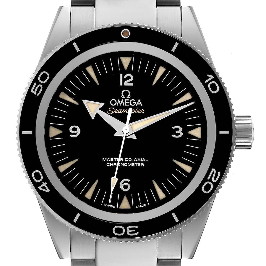 Omega Seamaster 300 Master Co-Axial Mens Watch 233.30.41.21.01.001 Box Card SwissWatchExpo