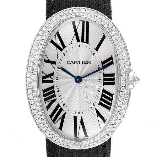 Photo of Cartier Baignoire XL White Gold Diamond Ladies Watch WB520009