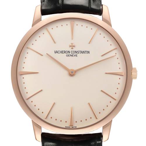 Photo of Vacheron Constantin Patrimony Grand Taille Rose Gold Mens Watch 81180