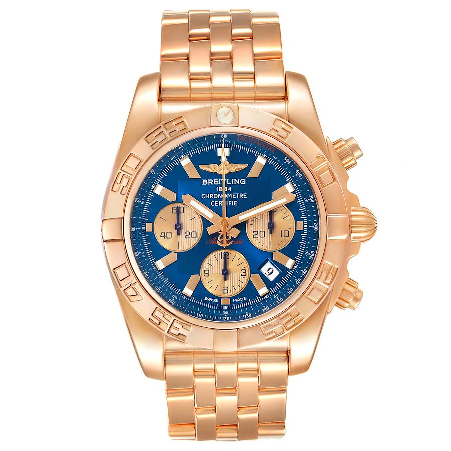 Mens gold breitling watches best sale