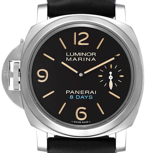 Photo of Panerai Luminor Marina 8 Days Left-Handed Mens Watch PAM00796 Box Papers