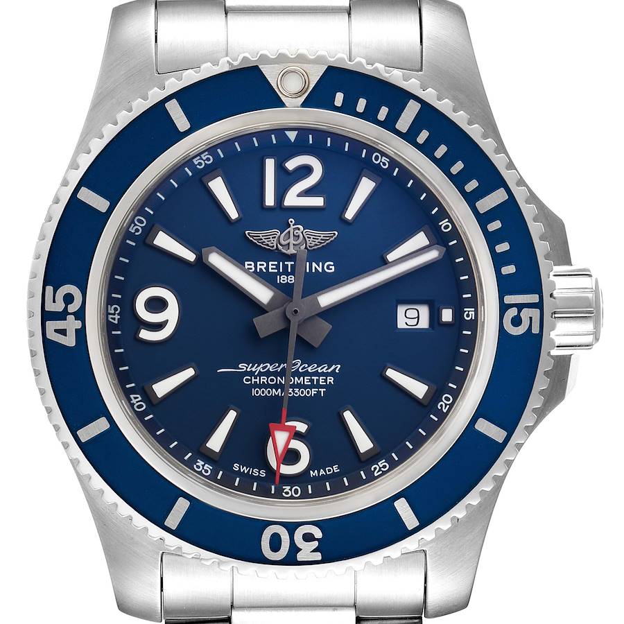 NOT FOR SALE Breitling Superocean II Blue Dial Steel Mens Watch A17367 PARTIAL PAYMENT, FINAL SALE SwissWatchExpo