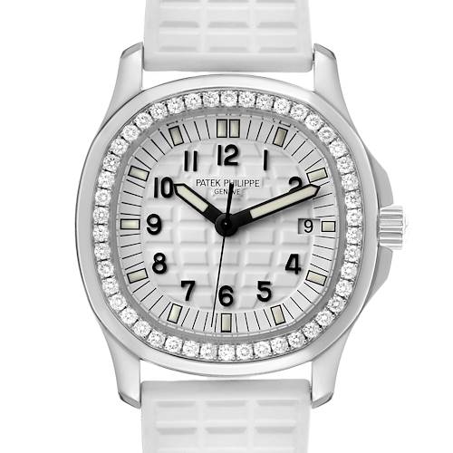 Photo of Patek Philippe Aquanaut Luce Steel White Dial Diamond Ladies Watch 5267A