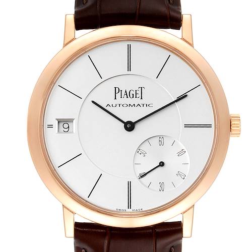 Photo of NOT FOR SALE -- Piaget Altiplano 18K Rose Gold Ultra-Thin Automatic Mens Watch GOA38131 -- PARTIAL PAYMENT