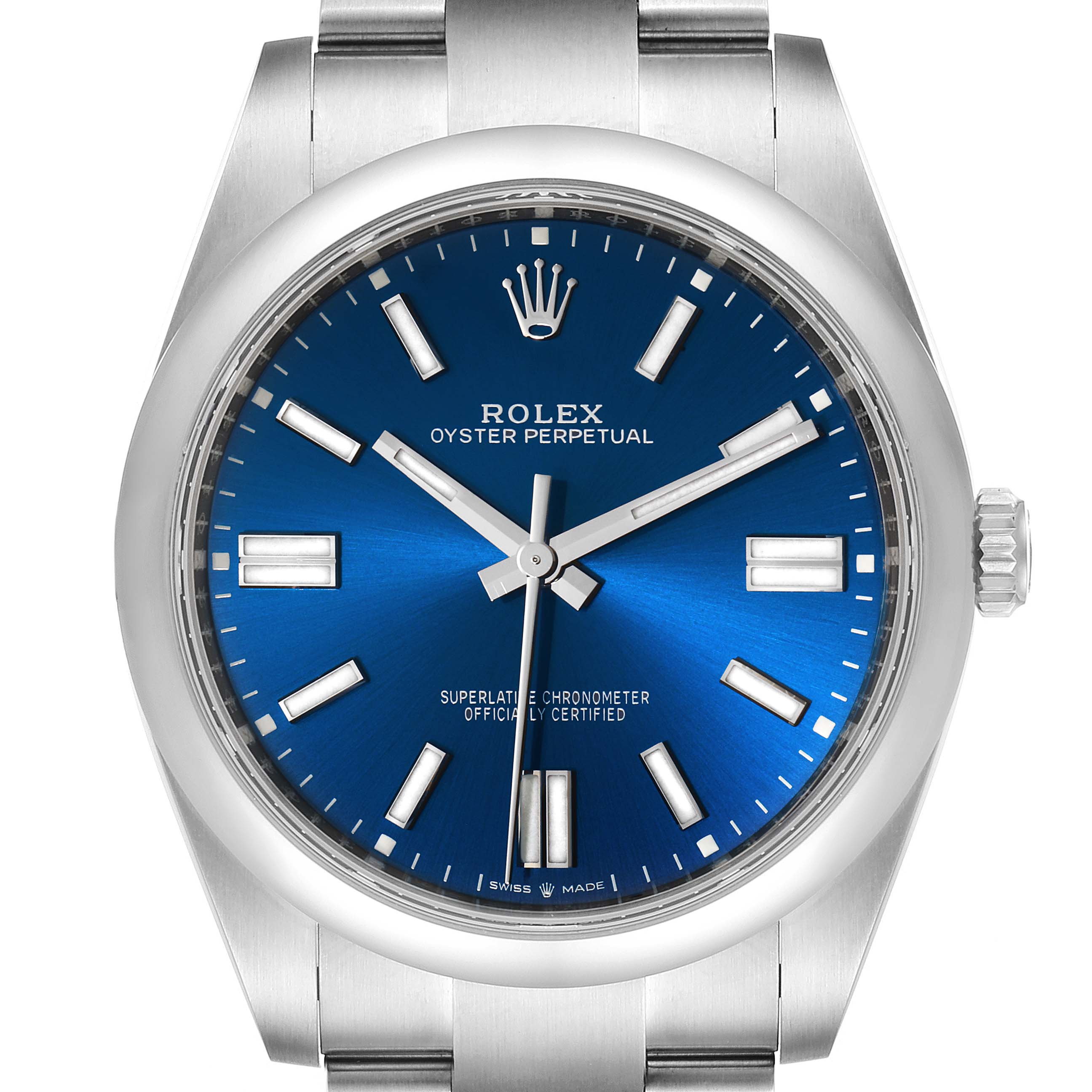 Rolex Oyster Perpetual 41mm Automatic Steel Mens Watch 124300 Unworn ...