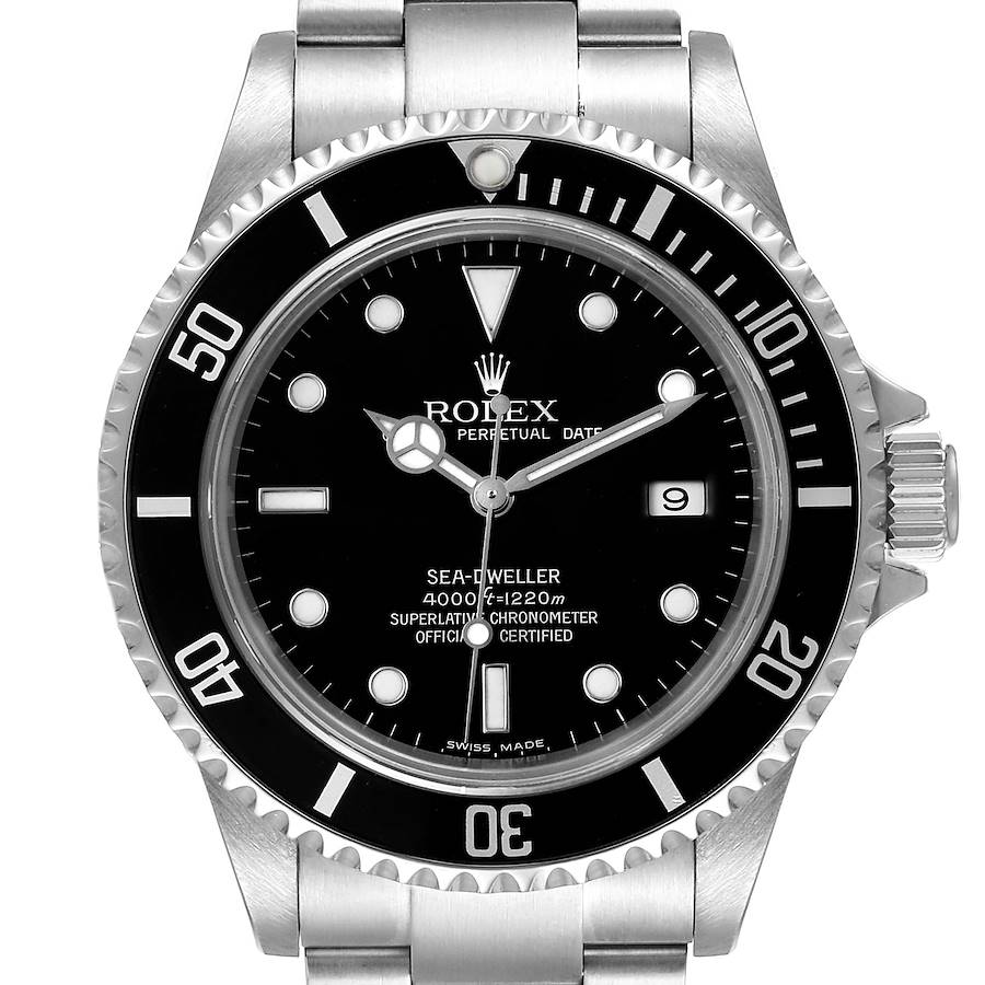 NOT FOR SALE -- Rolex Seadweller Black Dial Automatic Steel Mens Watch 16600 -- PARTIAL PAYMENT SwissWatchExpo