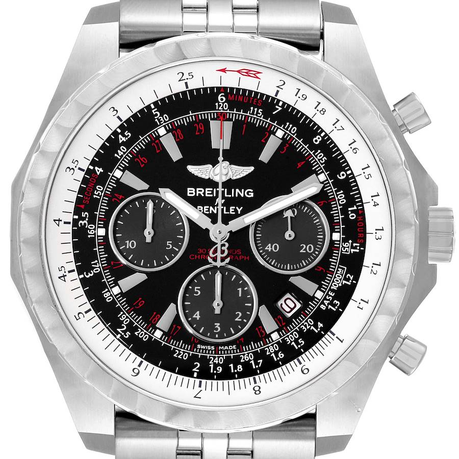 Breitling Bentley Motors T Speed Limited Edition Mens Watch A25365 Box Card SwissWatchExpo