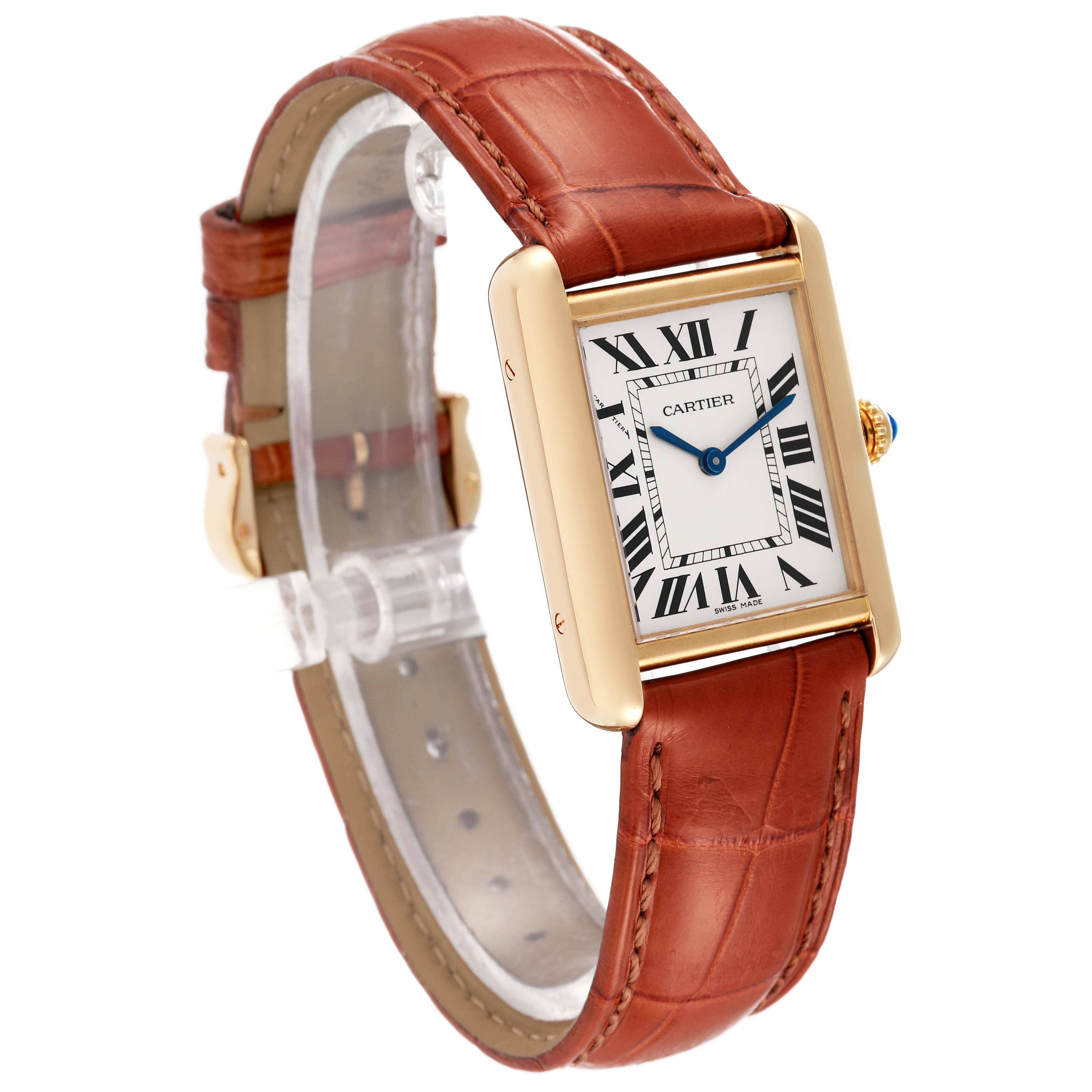 Cartier Tank Solo Yellow Gold W5200002 | Stock 46339 | SwissWatchExpo