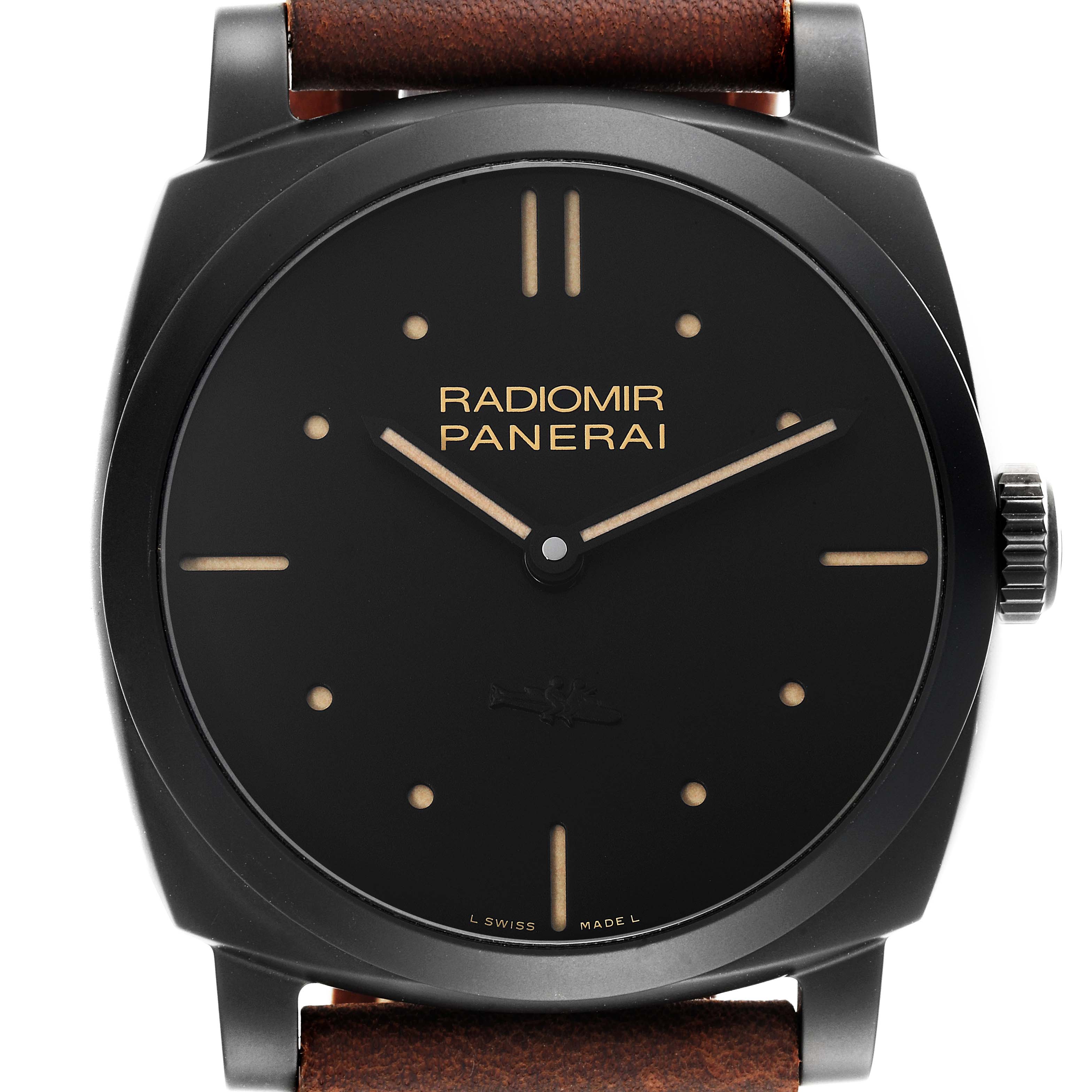 Panerai Radiomir 1940 47mm 3 Days Ceramic Mens Watch PAM00577