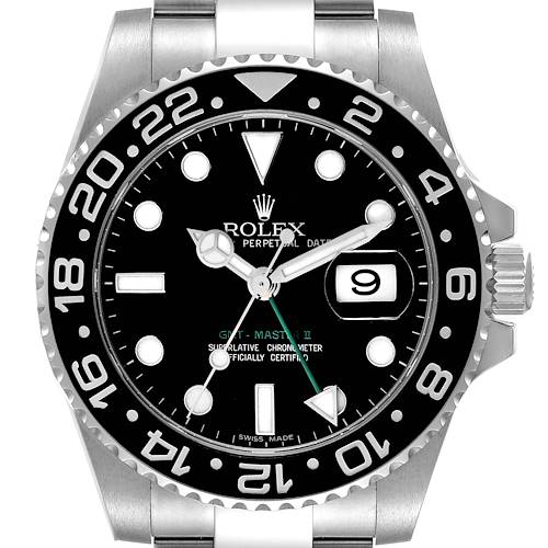 Photo of NOT FOR SALE Rolex GMT Master II Black Dial Bezel Steel Mens Watch 116710 Box Card PARTIAL PAYMENT