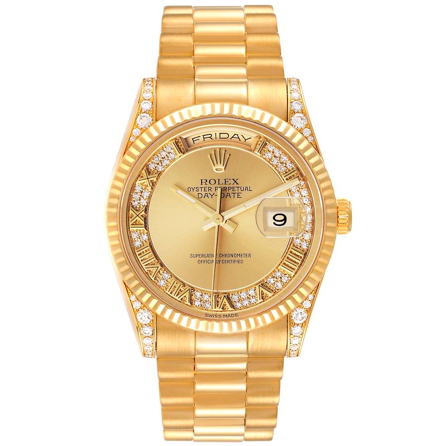 Ladies rolex discount day date president