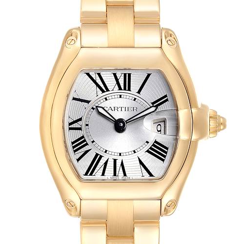 Photo of Cartier Roadster Ladies 18K Yellow Gold Ladies Watch W62018V1