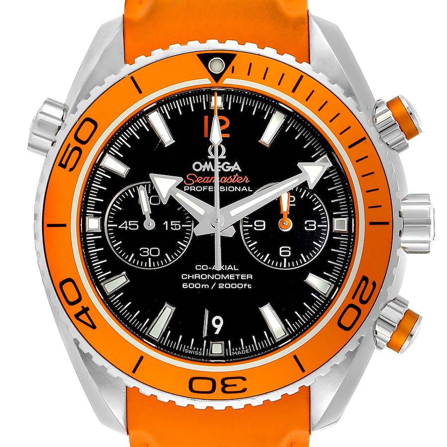 Omega Seamaster Planet Ocean Chronograph Mens Watch 232.32.46.51.01.001 SwissWatchExpo