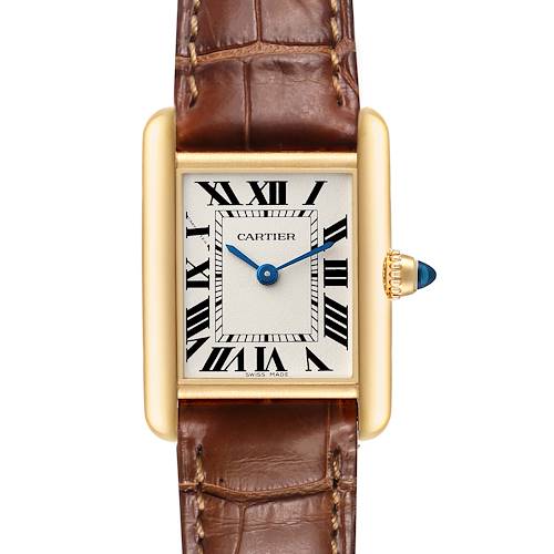Photo of Cartier Tank Louis Small Yellow Gold Ladies Watch W1529856