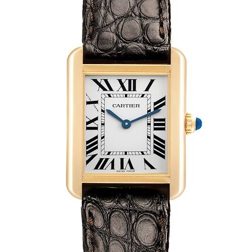 Photo of Cartier Tank Solo Steel Yellow Gold Ladies Watch W5200002