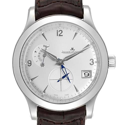 Photo of Jaeger Lecoultre Master Control Hometime Steel Mens Watch 147.8.05.S Q1628420