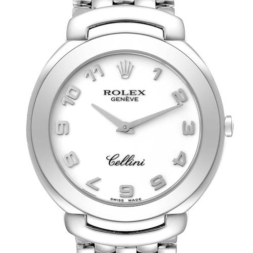 Photo of Rolex Cellini 18K White Gold Mens Watch 6623