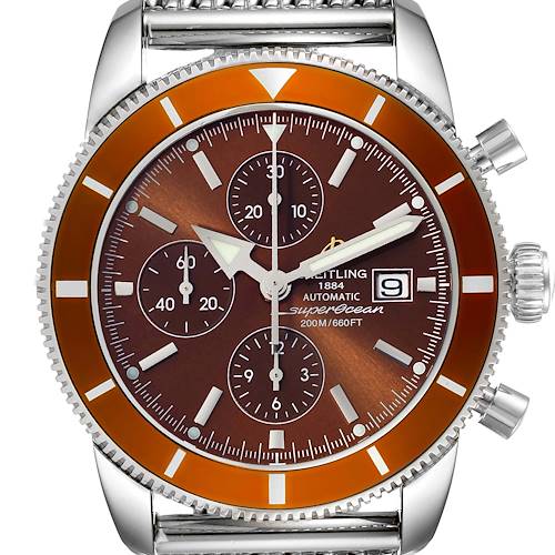 Photo of Breitling SuperOcean Heritage 46 Bronze Dial Mens Watch A13320 Box Papers