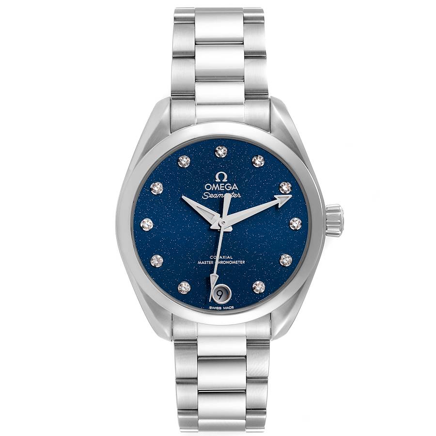 Omega seamaster hotsell ladies blue