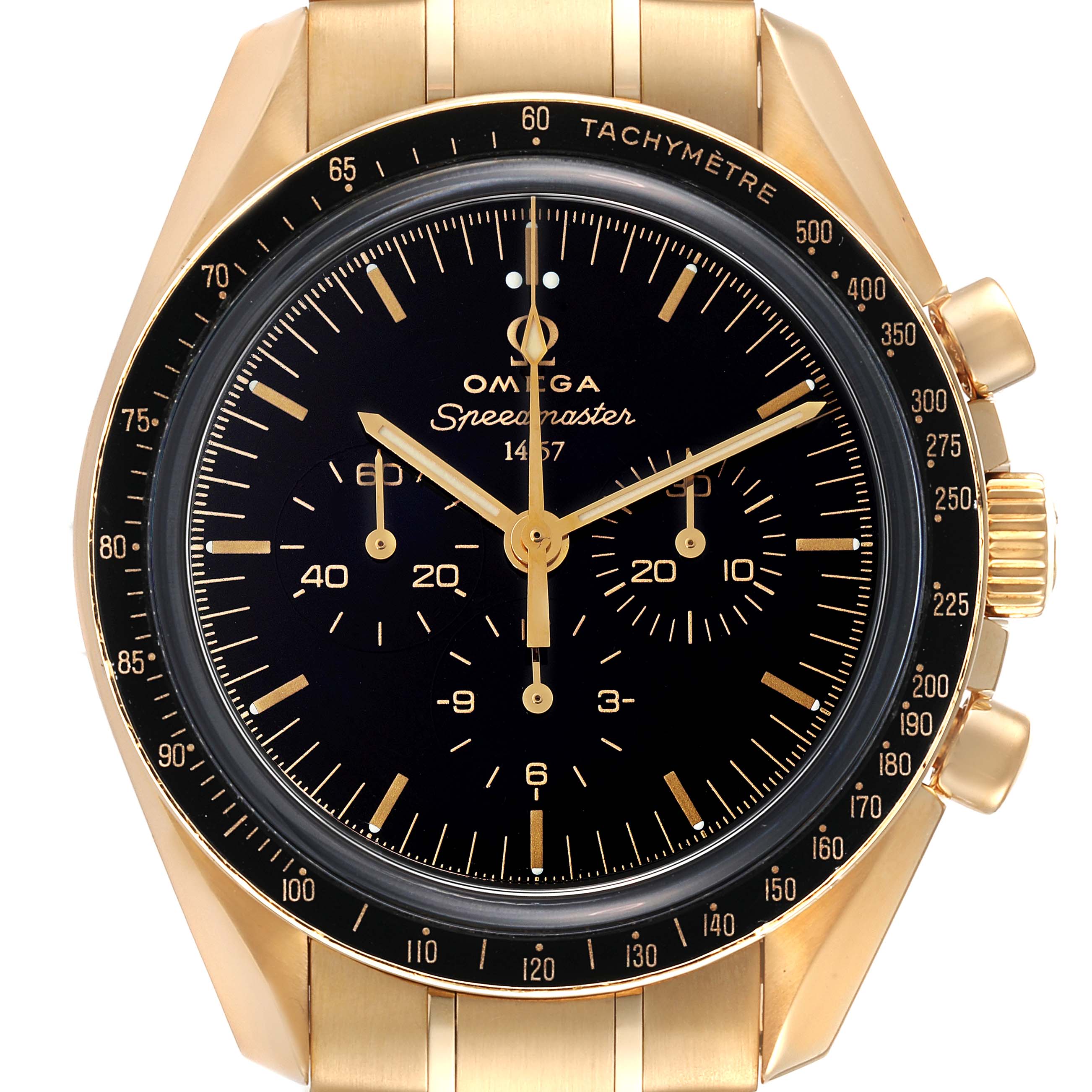 speedmaster 50th anniversary gold