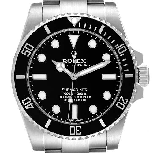 Photo of NOT FOR SALE Rolex Submariner Black Dial Ceramic Bezel Steel Mens Watch 114060 Box Card PARTIAL PAYMENT