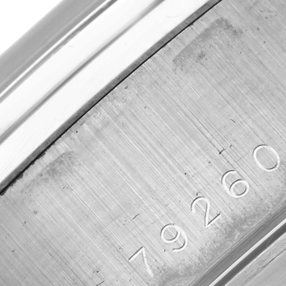 The image shows a close-up of the case back engraving on a Tudor Prince watch, displaying the model number.