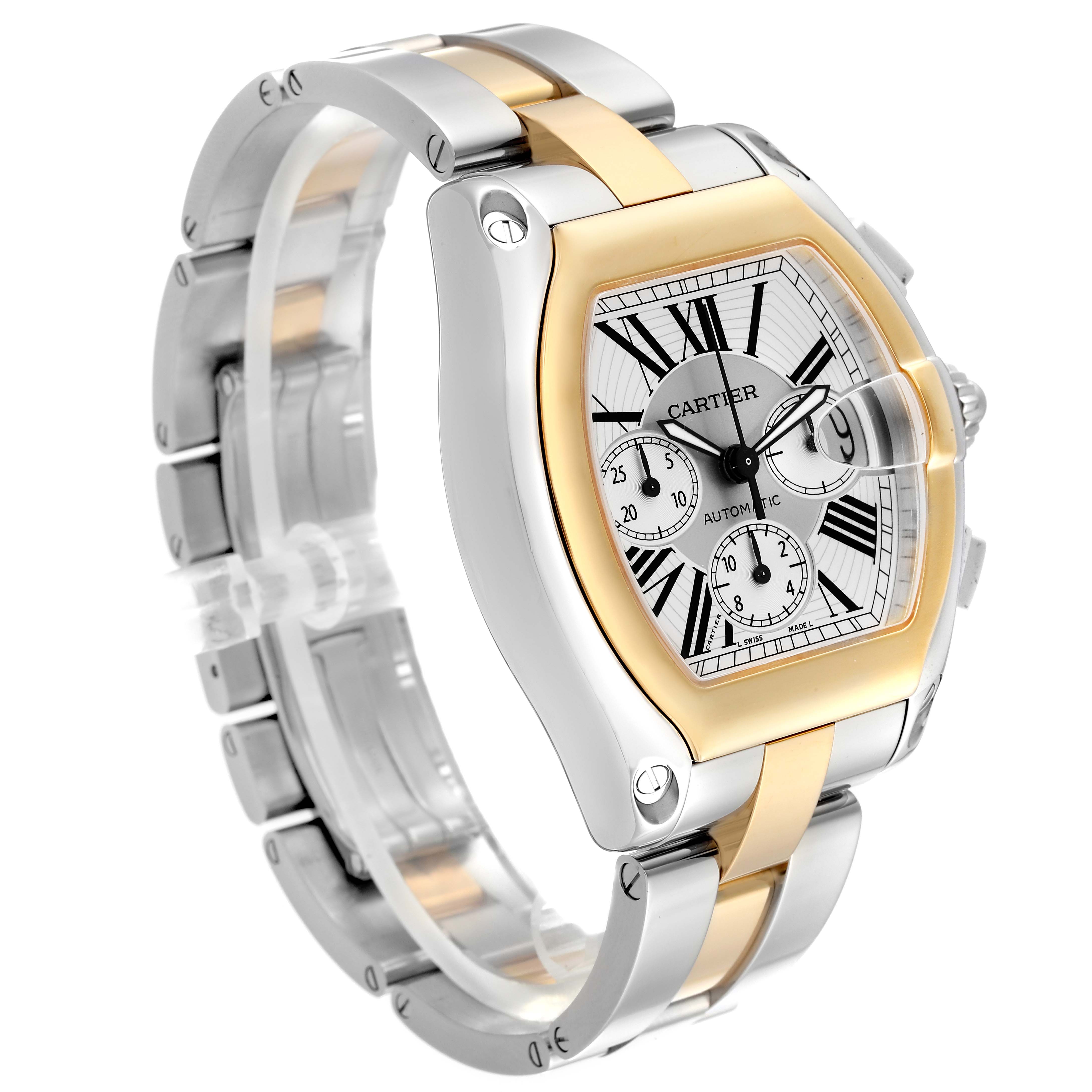 Cartier Roadster Steel and Gold (two tone) W62027Z1 | Stock