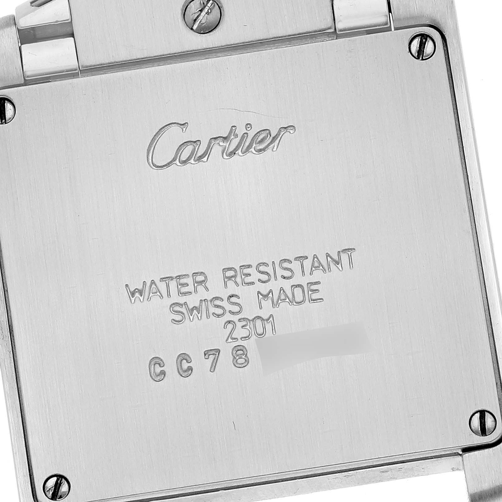 Cartier Tank Francaise Midsize Steel Ladies Watch WSTA0005 | SwissWatchExpo