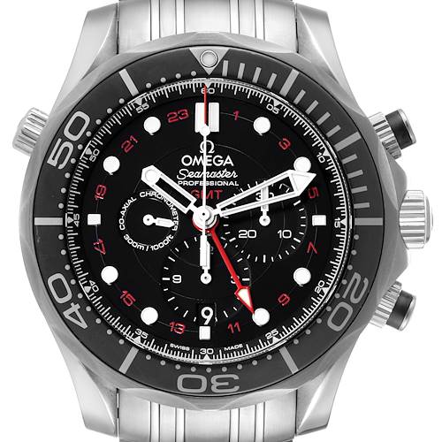 Photo of NOT FOR SALE Omega Seamaster Diver GMT Steel Mens Watch 212.30.44.52.01.001 Box Card PARTIAL PAYMENT