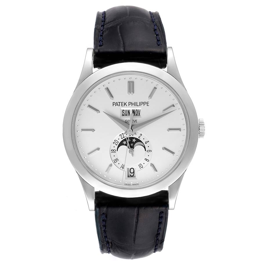 Patek Philippe Complications Annual Calendar White Gold Mens Watch 5396