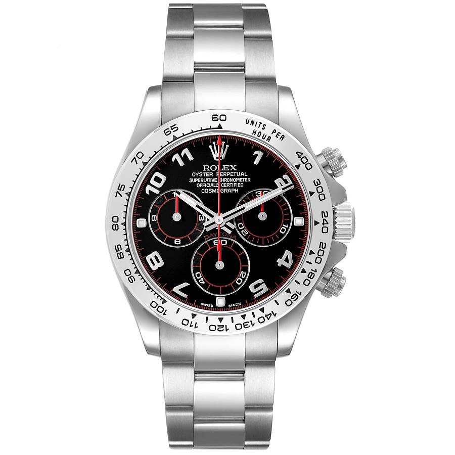 Rolex Daytona White Gold 116509 | Stock 46546 | SwissWatchExpo