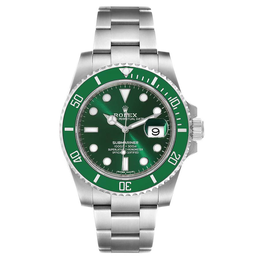 Rolex Submariner Custom Ceramic Green Bezel 116610