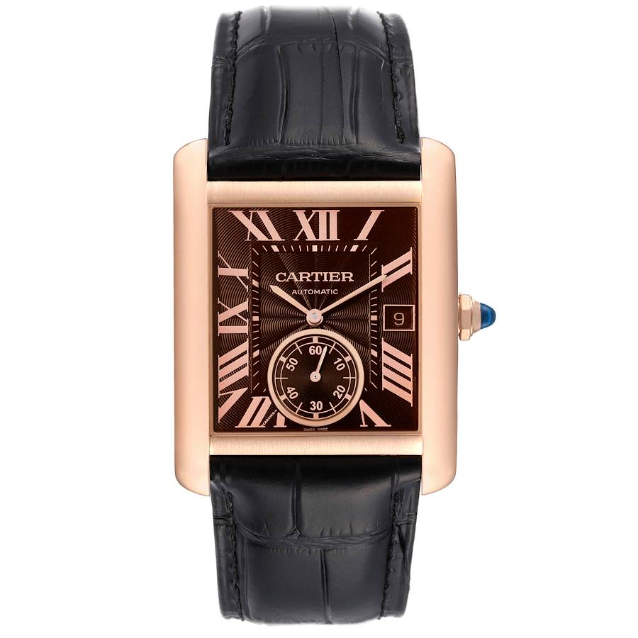 Cartier tank mc rose gold hotsell