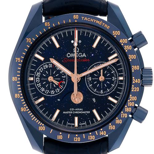 Photo of Omega Speedmaster Blue Side of the Moon Watch 304.93.44.52.03.002 Unworn