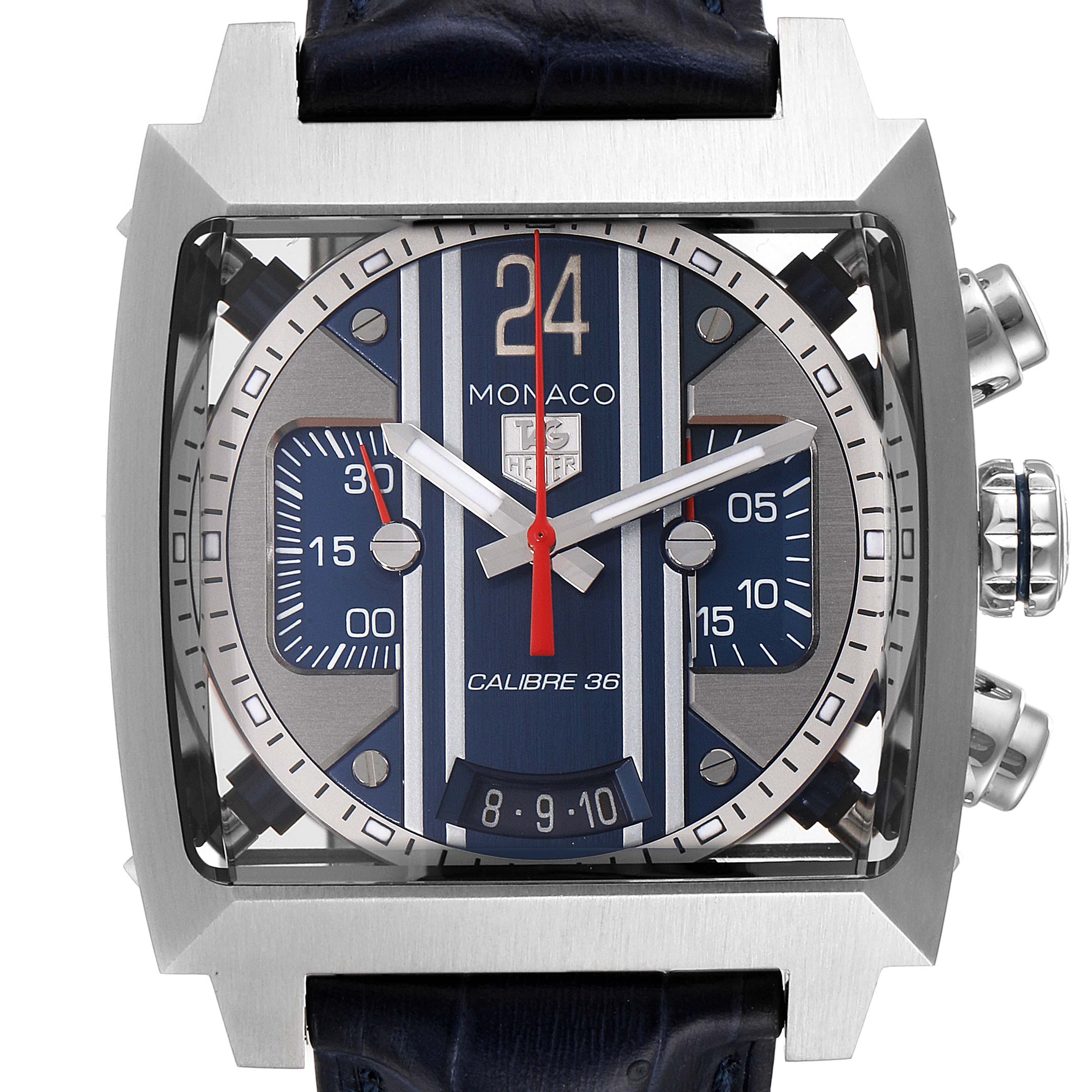 TAG Heuer Monaco ギフトボックス Tag Heuer Monaco Stainless Steel CBL2115.FC6494 | Stock