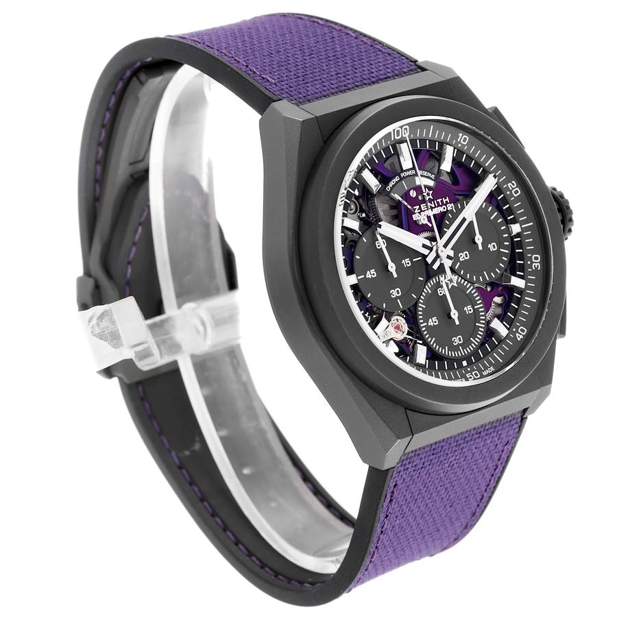 Buy Zenith Defy Watch Titanium 97.9001.9004 | SwissWatchExpo
