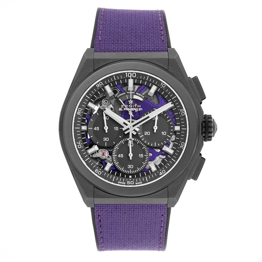 Buy Zenith Defy Watch Titanium 97.9001.9004 | SwissWatchExpo