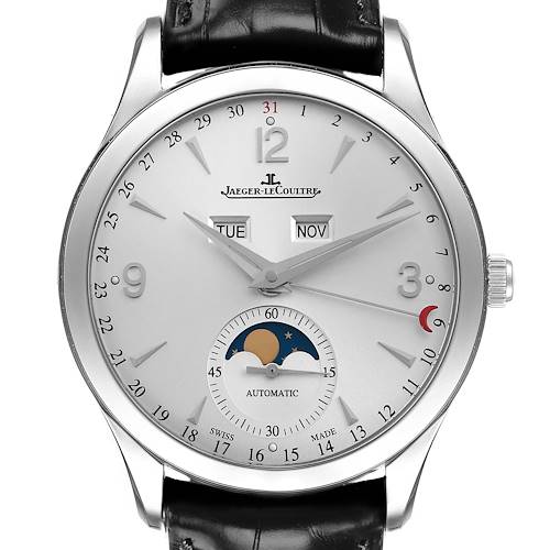 Photo of Jaeger LeCoultre Master Control Calendar Mens Watch 176.8.12.S Q1558420 Card