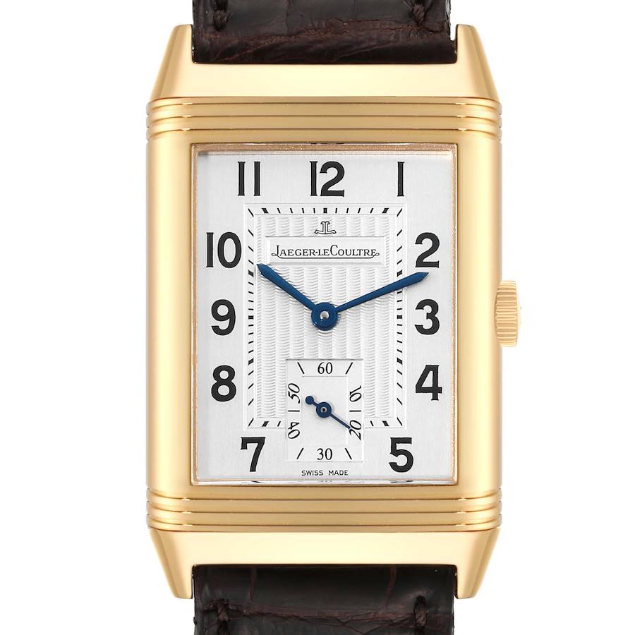 Jaeger LeCoultre Reverso Grande Taille Yellow Gold Mens Watch 270.0.62 SwissWatchExpo
