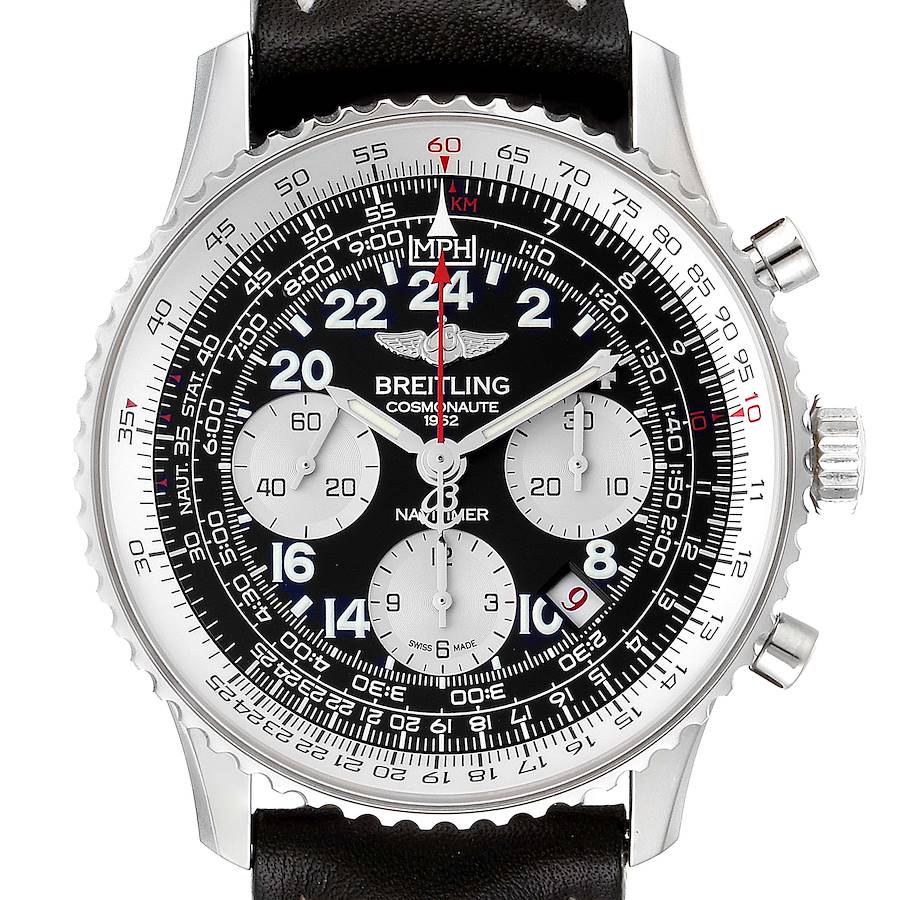 Breitling Navitimer Cosmonaute 02 Limited Edition Mens Watch AB0210 Box Card SwissWatchExpo