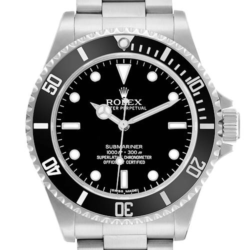 Photo of Rolex Submariner No Date 4 Liner Steel Mens Watch 14060