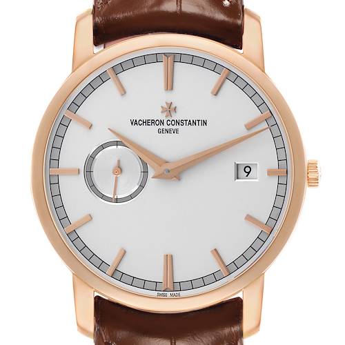 Photo of Vacheron Constantin Traditionnelle 38 Rose Gold Mens Watch 87172 Papers