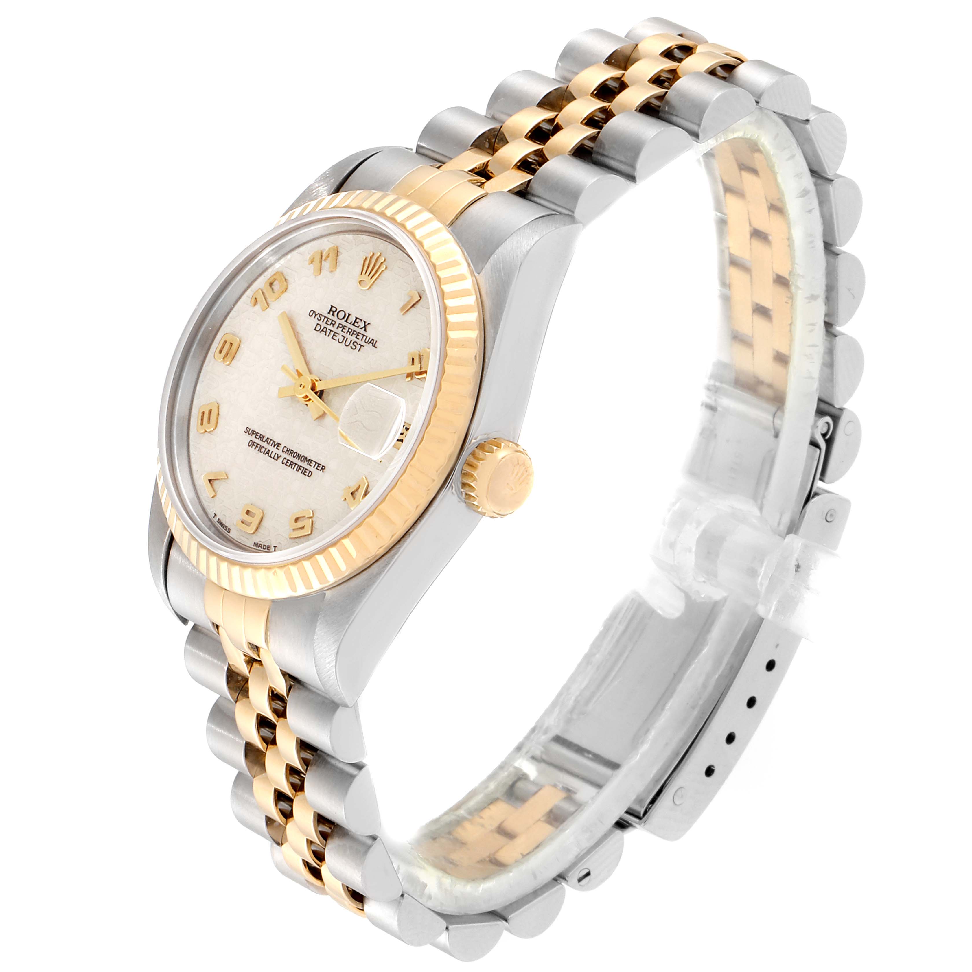 Rolex Datejust Midsize 31 Steel Yellow Gold Ladies Watch 68273 ...