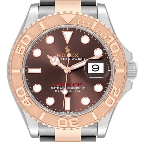 Photo of Rolex Yachtmaster Everose Gold Steel Rolesor Mens Watch 126621 Unworn